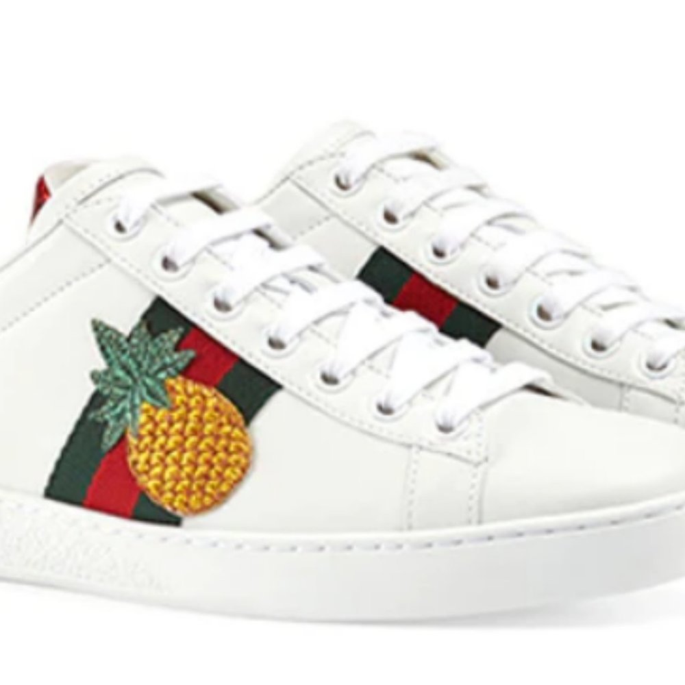 Gucci Pineapple Ladybug Sneakers size 38